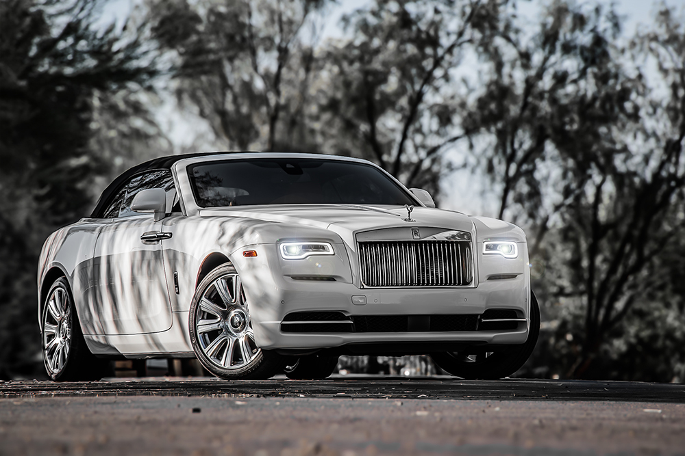 rolls royce window tint